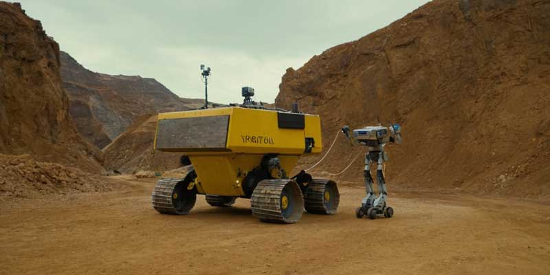 Robots in mining sector