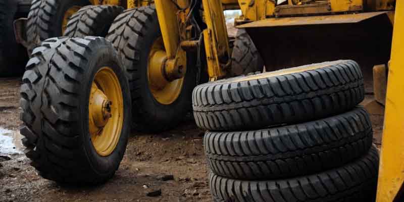Tire maintenance for heavy machinery