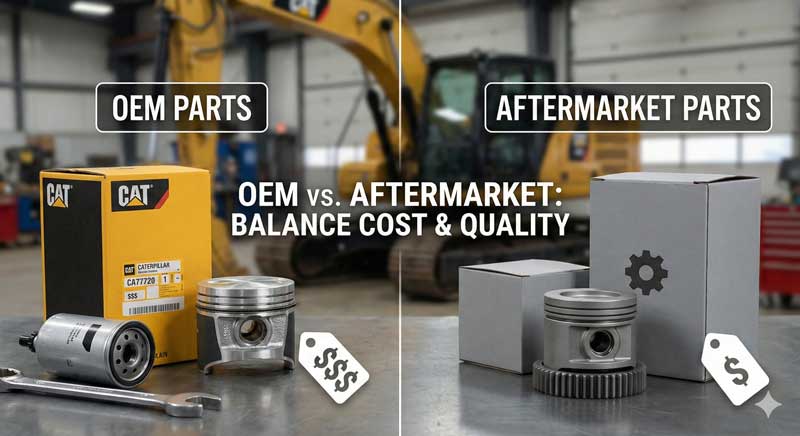 OEM vs. Aftermarket Heavy Equipment Parts: How to Balance Cost and Quality for Your Fleet