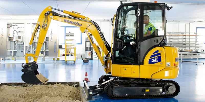 Komatsu PC26E-6: The Future of Zero-Emission Compact Excavation in 2026